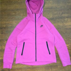 Nike Women's Fuchsia Full-Zip Hoodie
